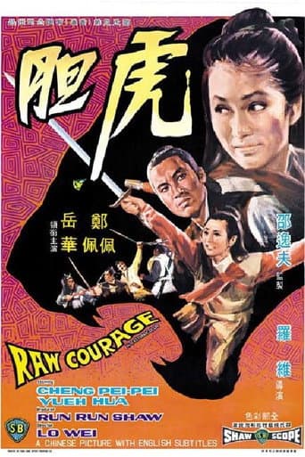 Pôster oficial do dorama Raw Courage em português