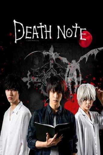 Pôster oficial do dorama Death Note em português