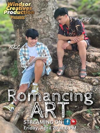 Pôster oficial do dorama Romancing Art em português