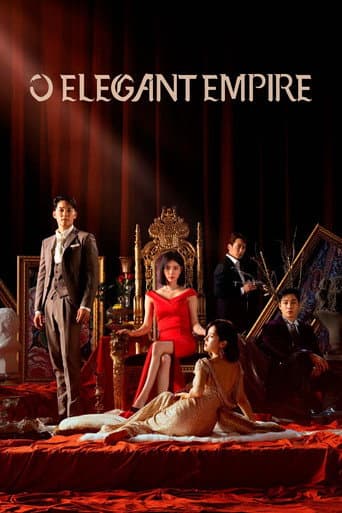 Pôster oficial do dorama O Império Elegante em português