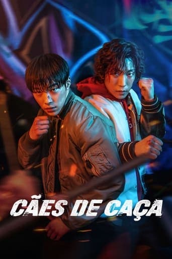 Pôster oficial do dorama Cães de Caça em português